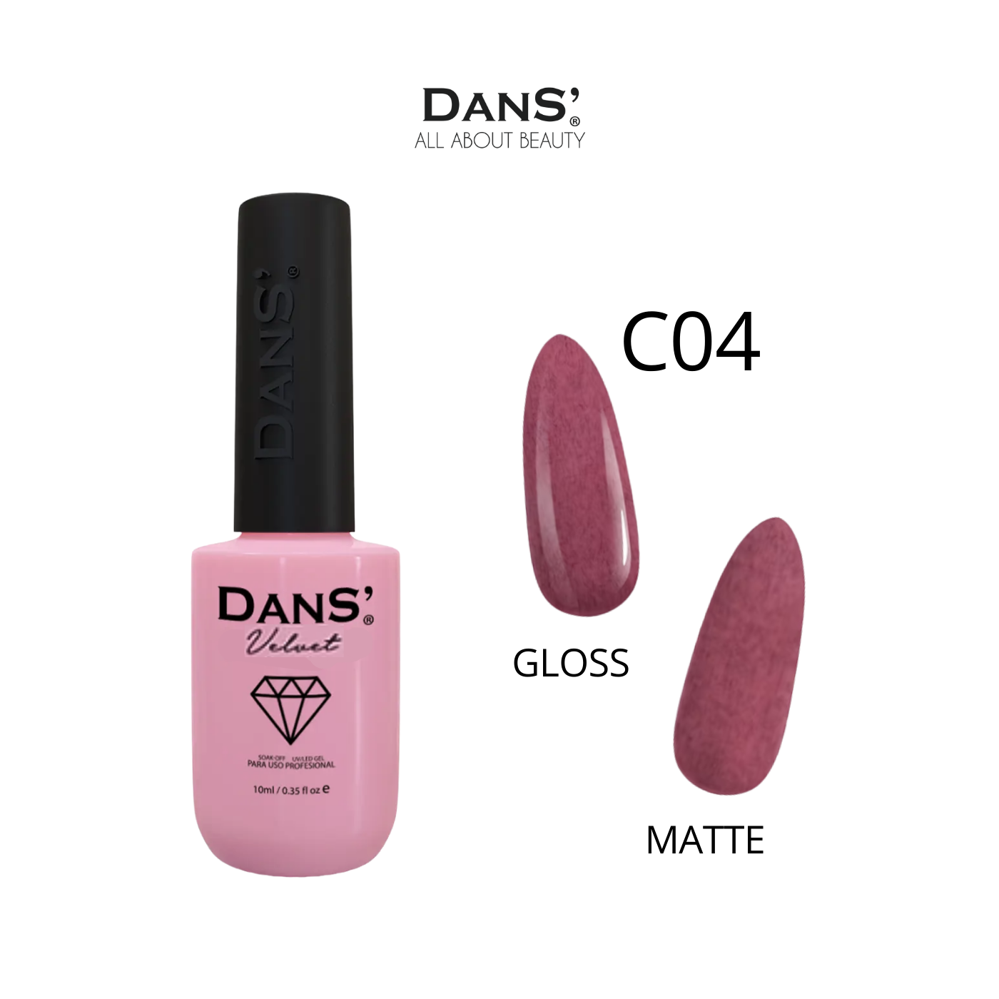 Esmaltes Dans' — Colección Velvet