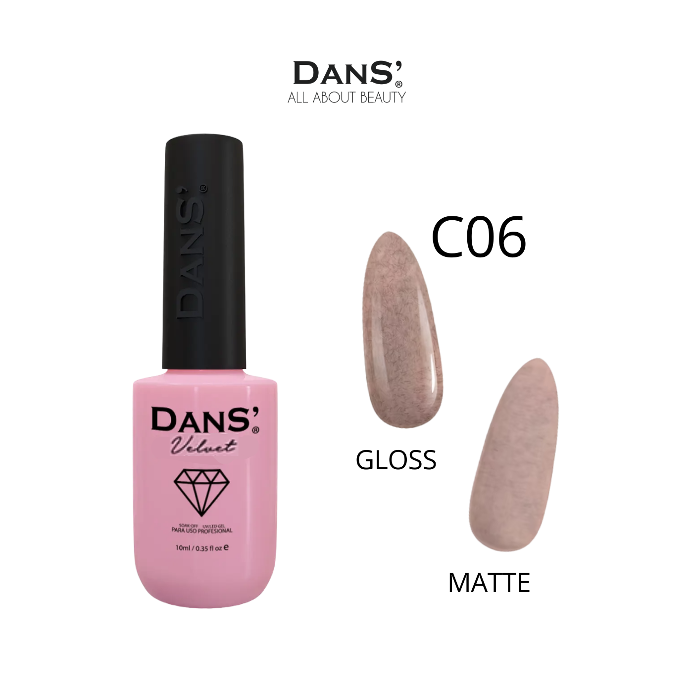 Esmaltes Dans' — Colección Velvet