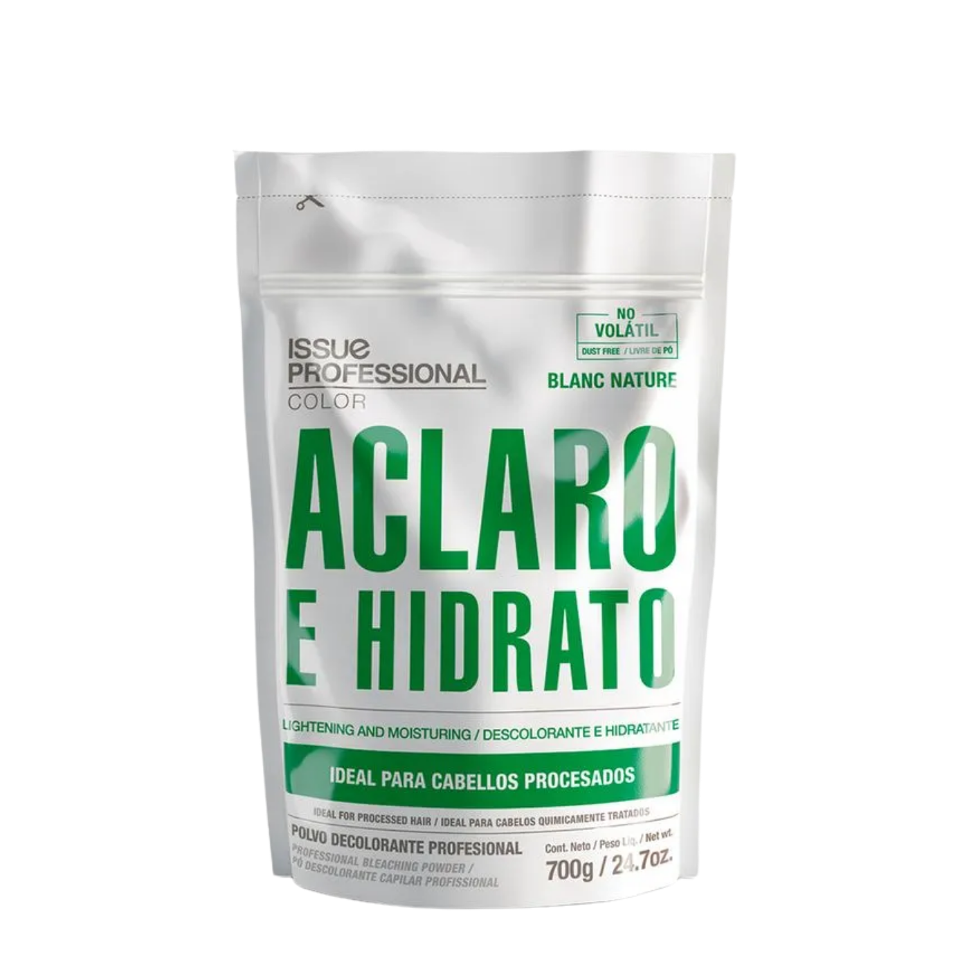 Polvo Decolorante Aclaro e Hidrato Blanc Nature 700 gr