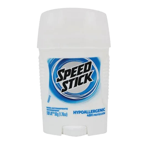 Desodorante Antitranspirante Speed Stick Hipoalergénico Barra 50 g