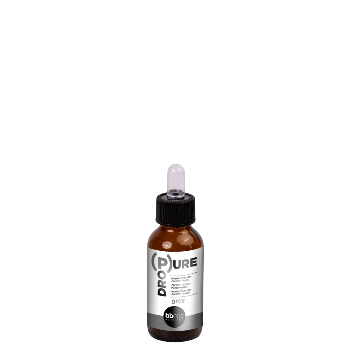 Pigmento puro concentrado gota a gota BBCOS Dropure Grey Gris 50ml