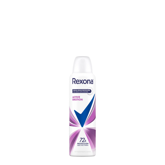 Desodorante Mujer Active Emotion72h Rexona 150ml