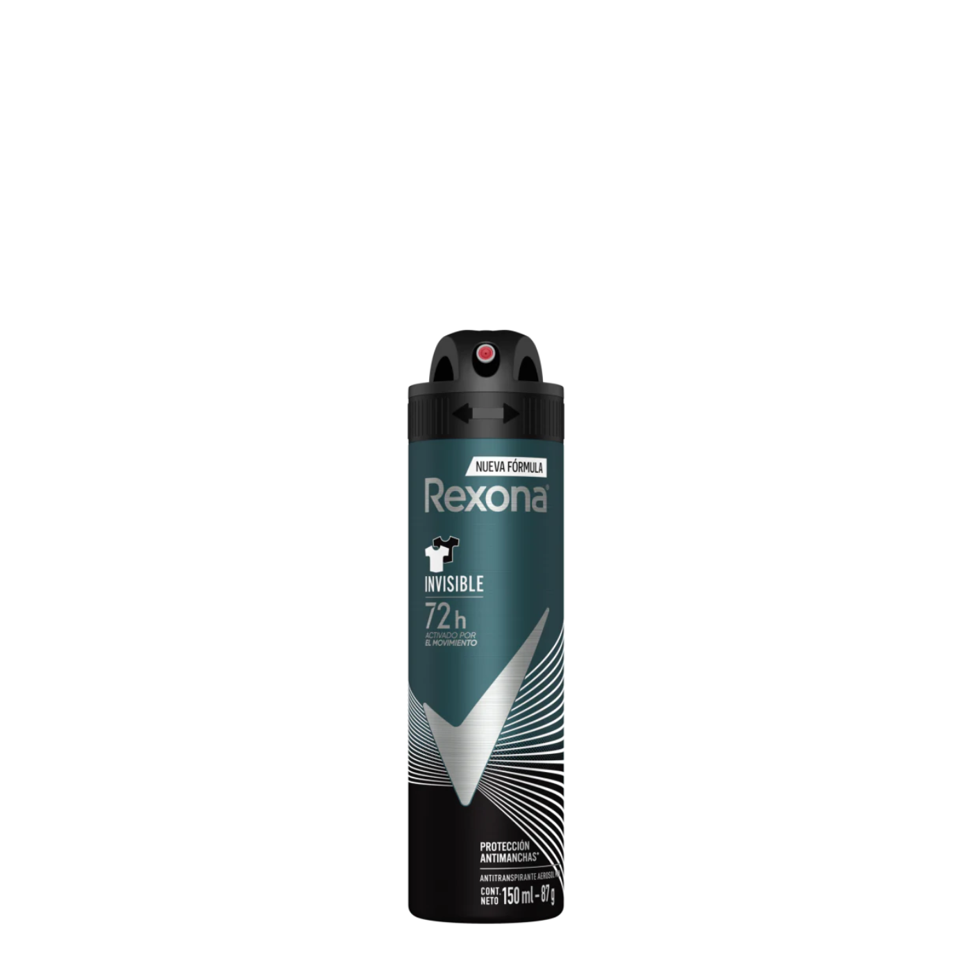 Desodorante en aerosol Rexona Men Invisible 150ml