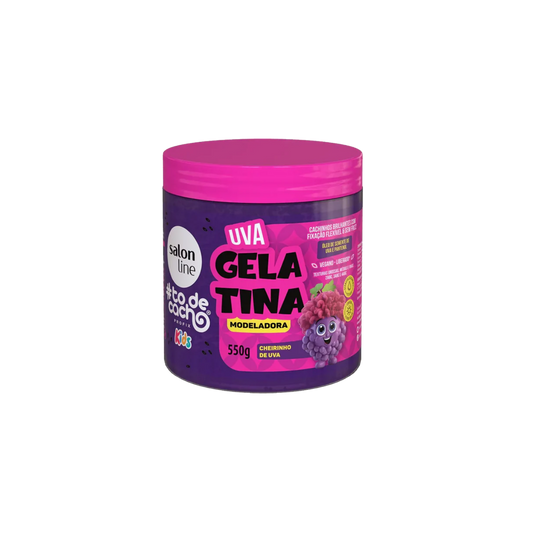 Gelatina Modeladora Uva Salon Line 550ml
