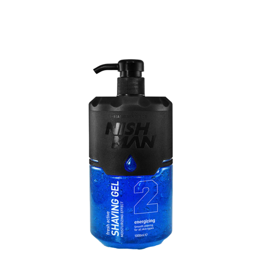 Gel Para Afeitado N°2 Energizing 1000ml Nishman