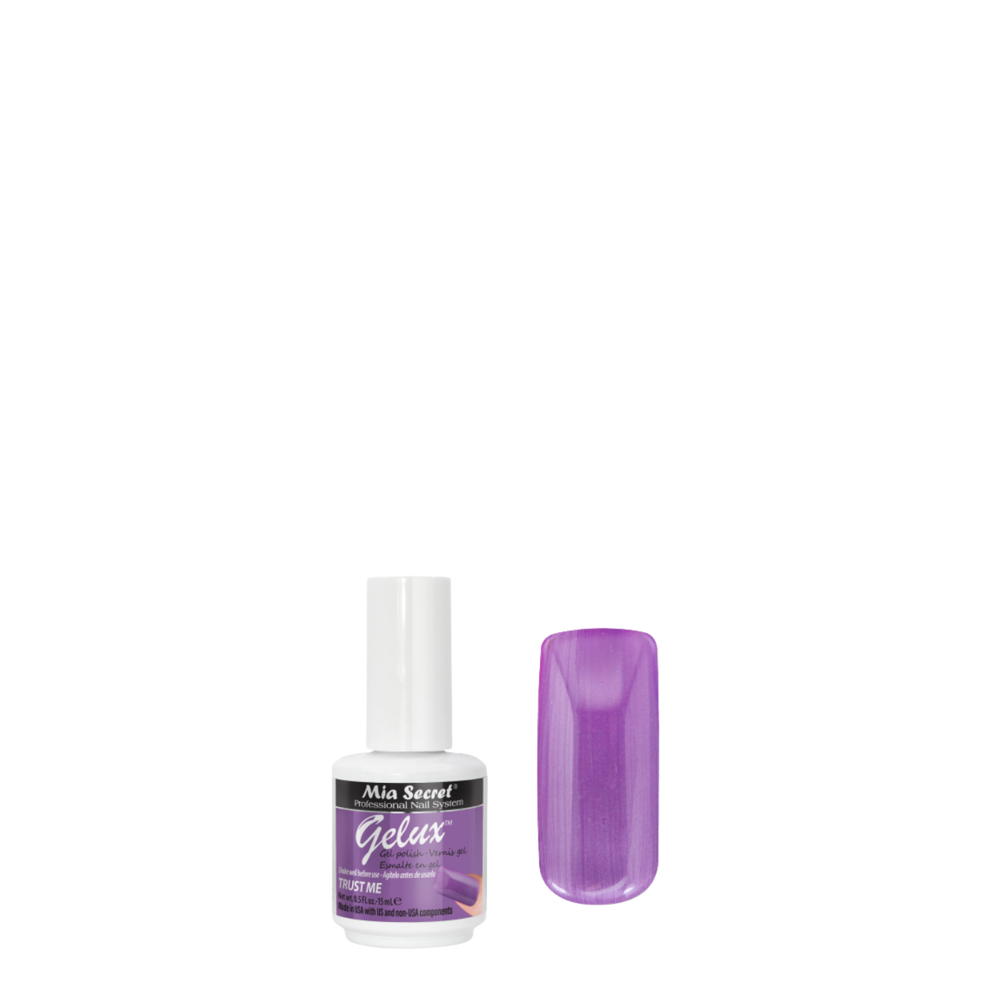 Esmalte Gelux Trust Me Mia Secret (15 ml)