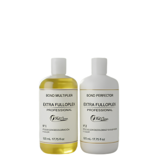 Kit de protección y reconstrucción capilar intensiva Oplex, con dos pasos y 525 ml cada uno, para cabello saludable y fuerte.