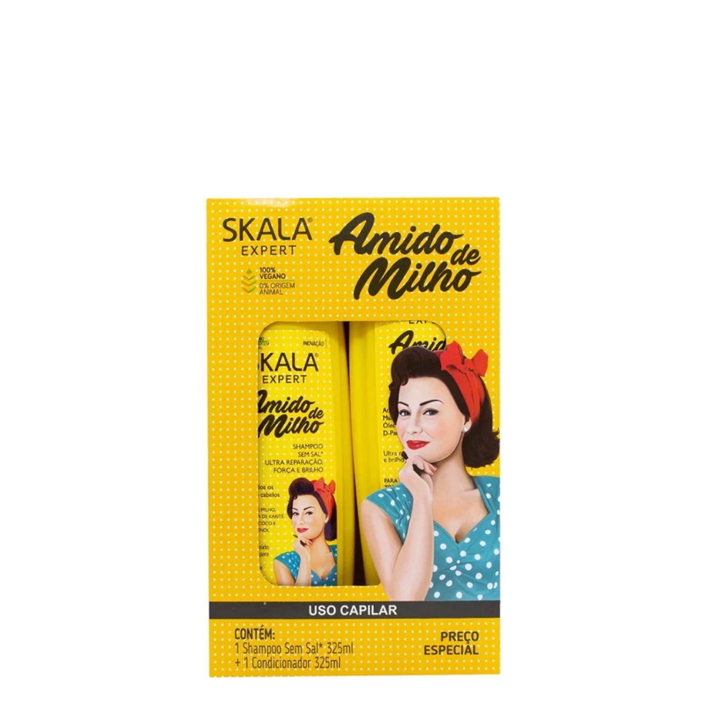 KIT SHAMPOO + ACONDD DE MLHO SKALA