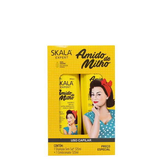 KIT SHAMPOO + ACONDD DE MLHO SKALA