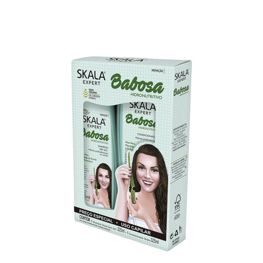 KIT SHAMPOO Y ACOND 325 BABOSA SKALA