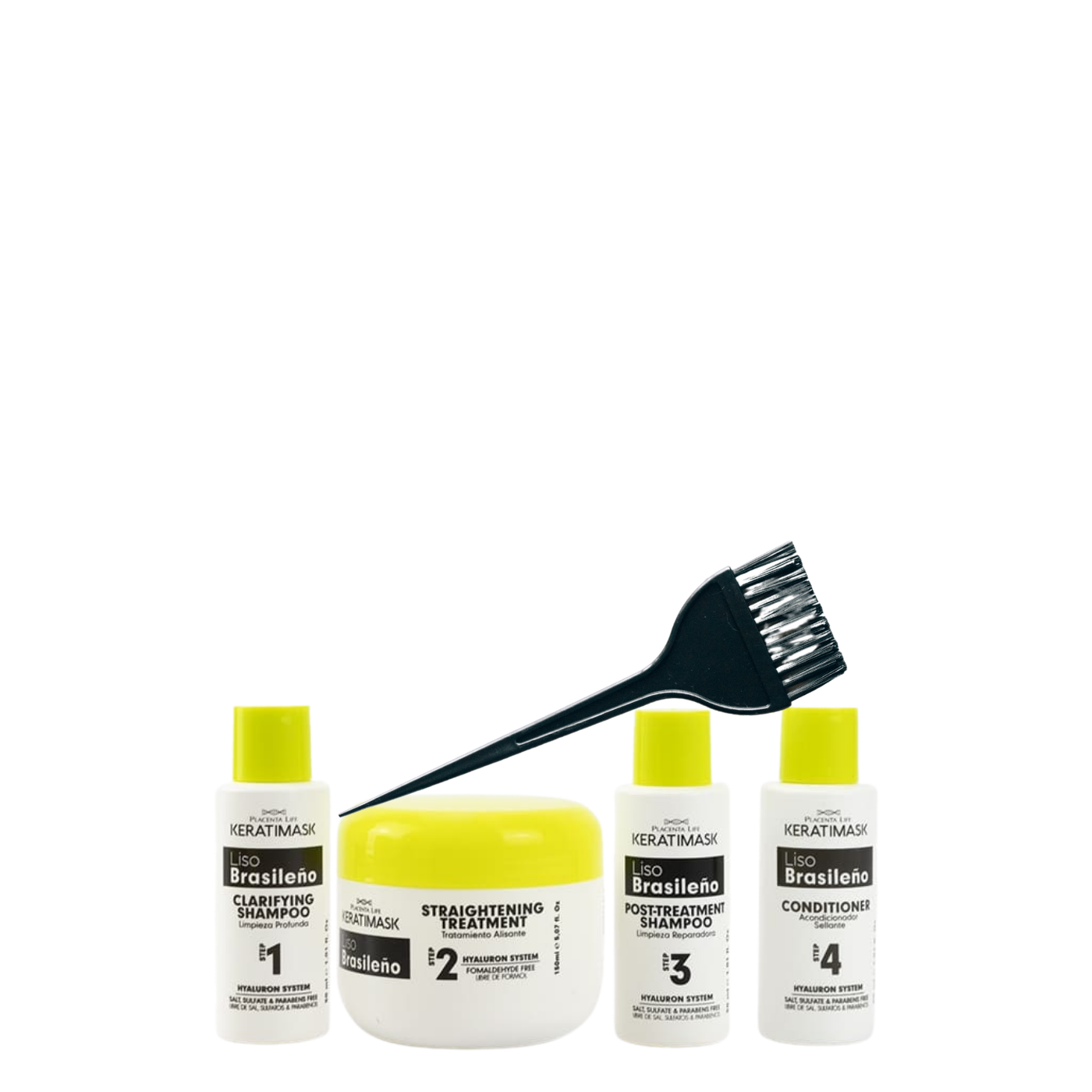 kit Alisado Liso Brasileño Keratinmask