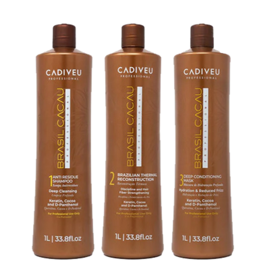 Kit Alisado Profesional Brasil Cacau 1000 ml