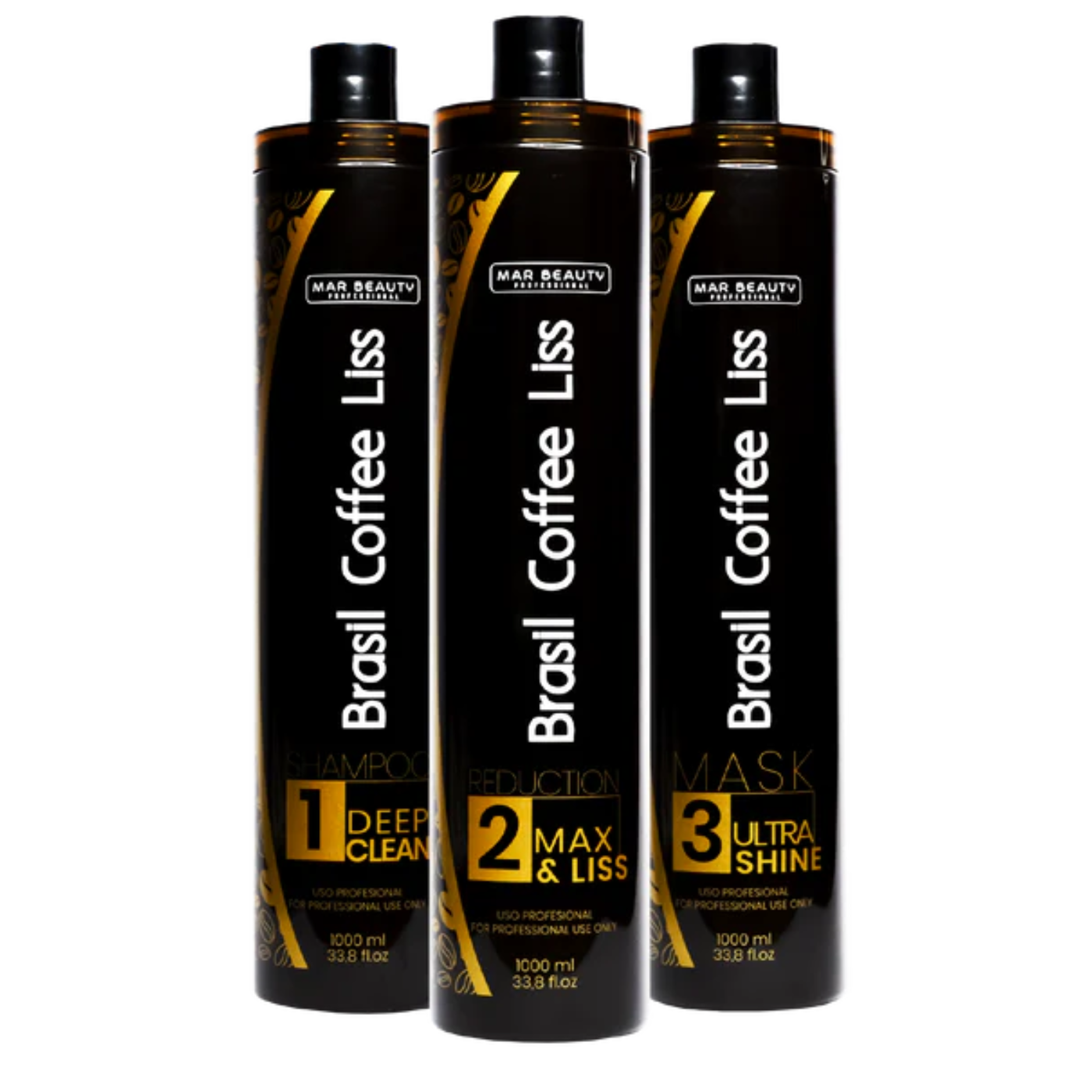 Kit Brasil Coffee Liss 1000 ml Mar Beauty