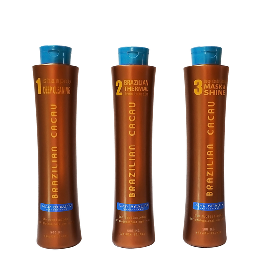 Kit Brazilian Cacau 500 Ml