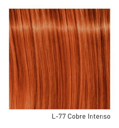Tinte Schwarzkopf Igora Royal en caja con tonos y coloración de cabello en imagen.