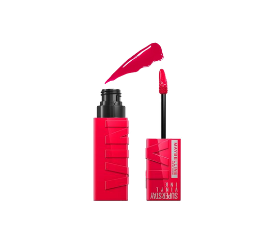 Labial Super Stay Vinyl Ink Tono Capricious de Maybelline