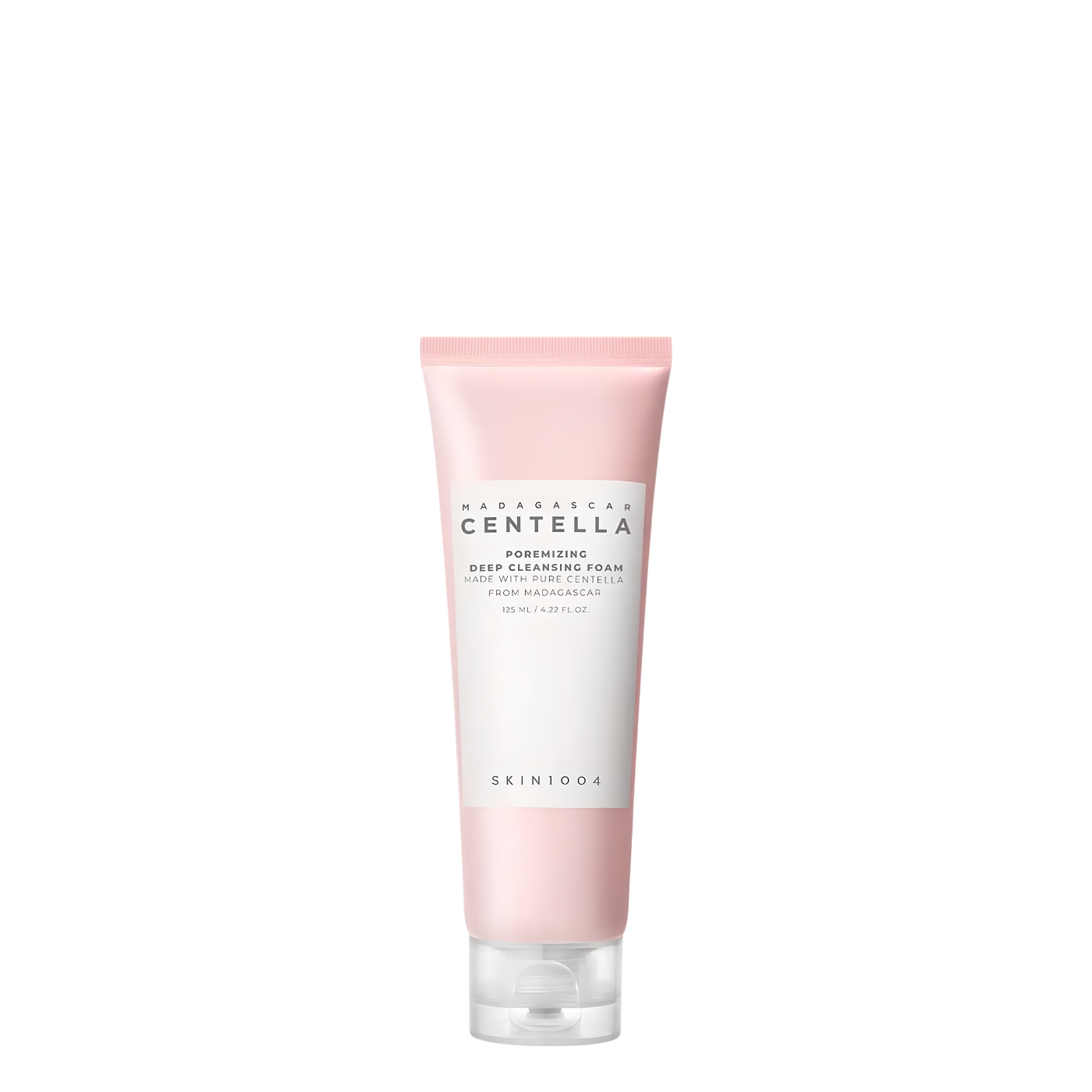 Espuma limpiadora facial SKIN1004 con centella para poros, limpieza profunda y suave para rostro, envase de 125 ml