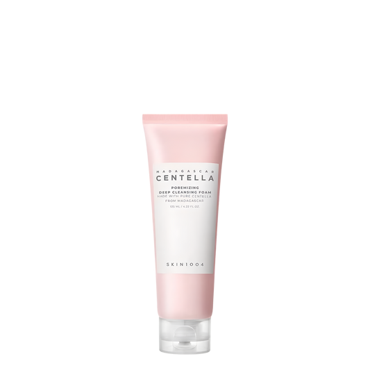 Espuma limpiadora facial SKIN1004 con centella para poros, limpieza profunda y suave para rostro, envase de 125 ml