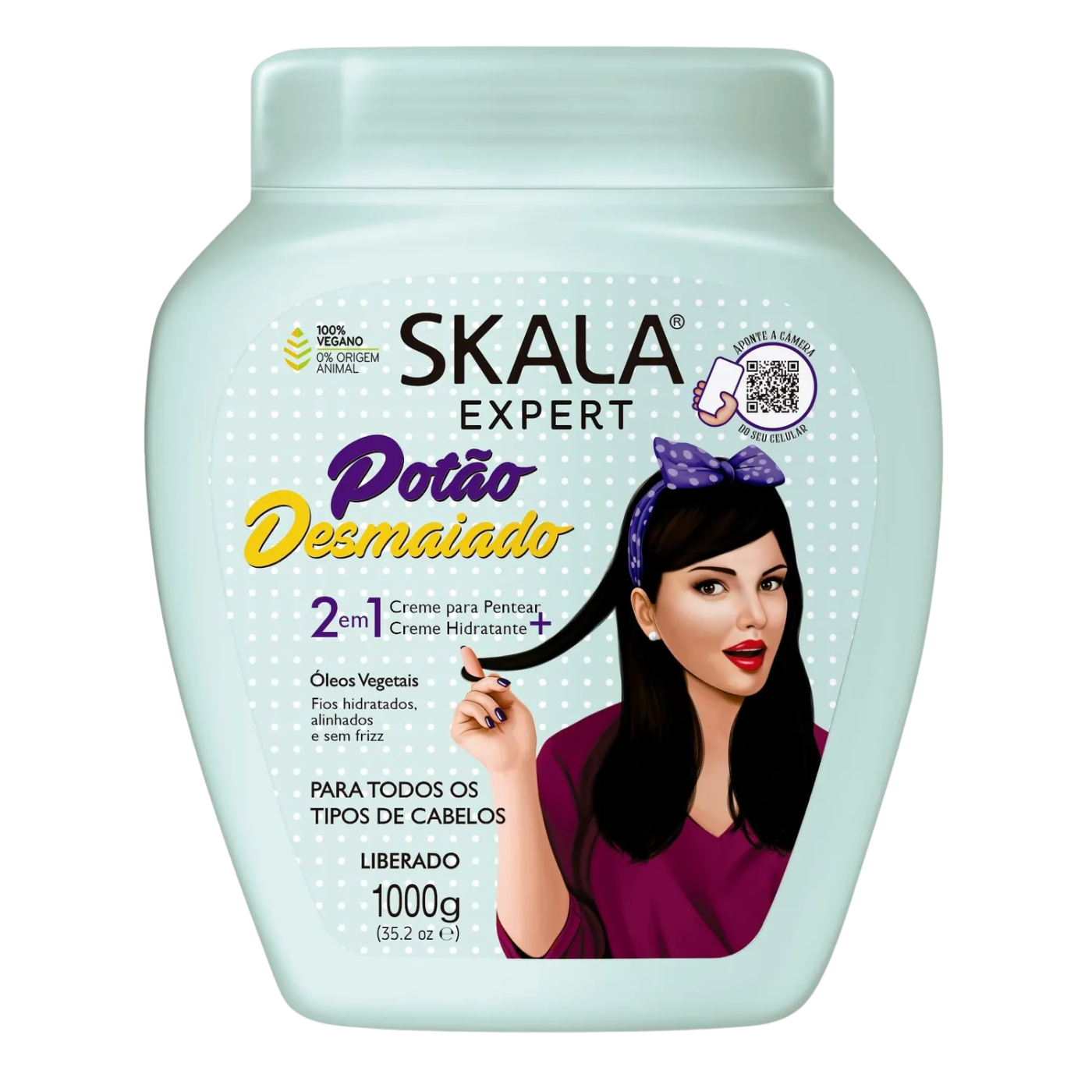Mascarilla Skala Potencializadora Desmaia Cabelo 1000 gr