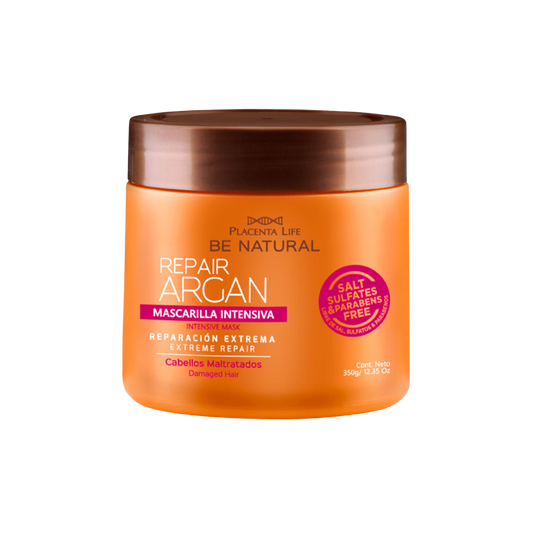 Máscara Repair Argán Reparación Extrema Be Natural 350 gr