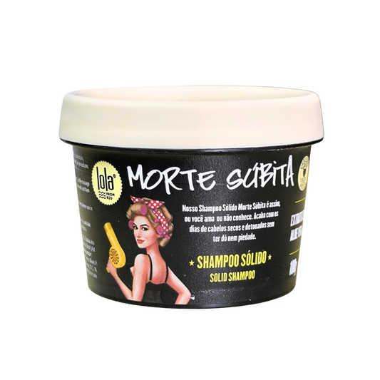 Shampoo Sólido Morte Súbita — Lola Cosmetics (100 g)