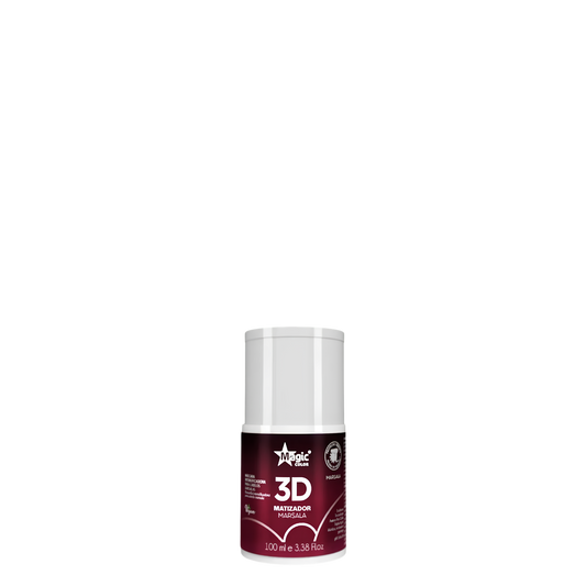 Matizador pigmentante capilar Magic Color Gloss 3D tono Marsala Intenso 100ml