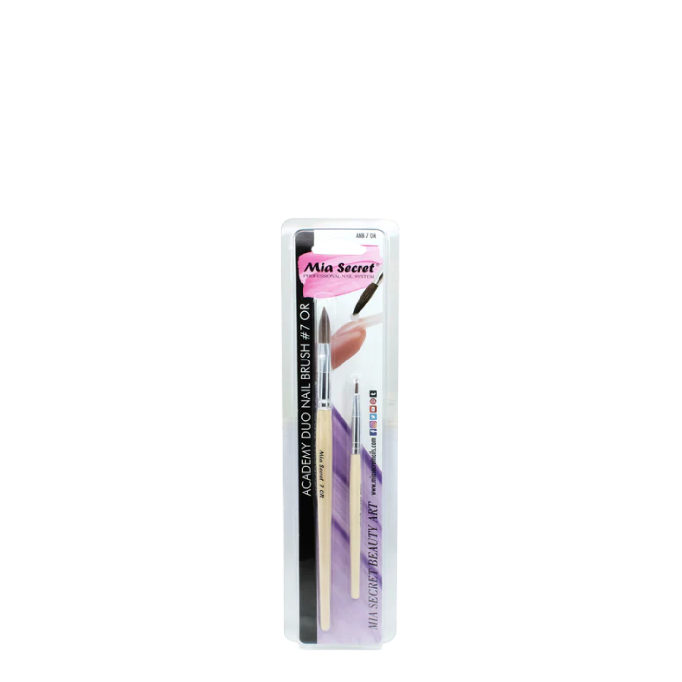 Mia Secret Academy Duo Nail Brush #7