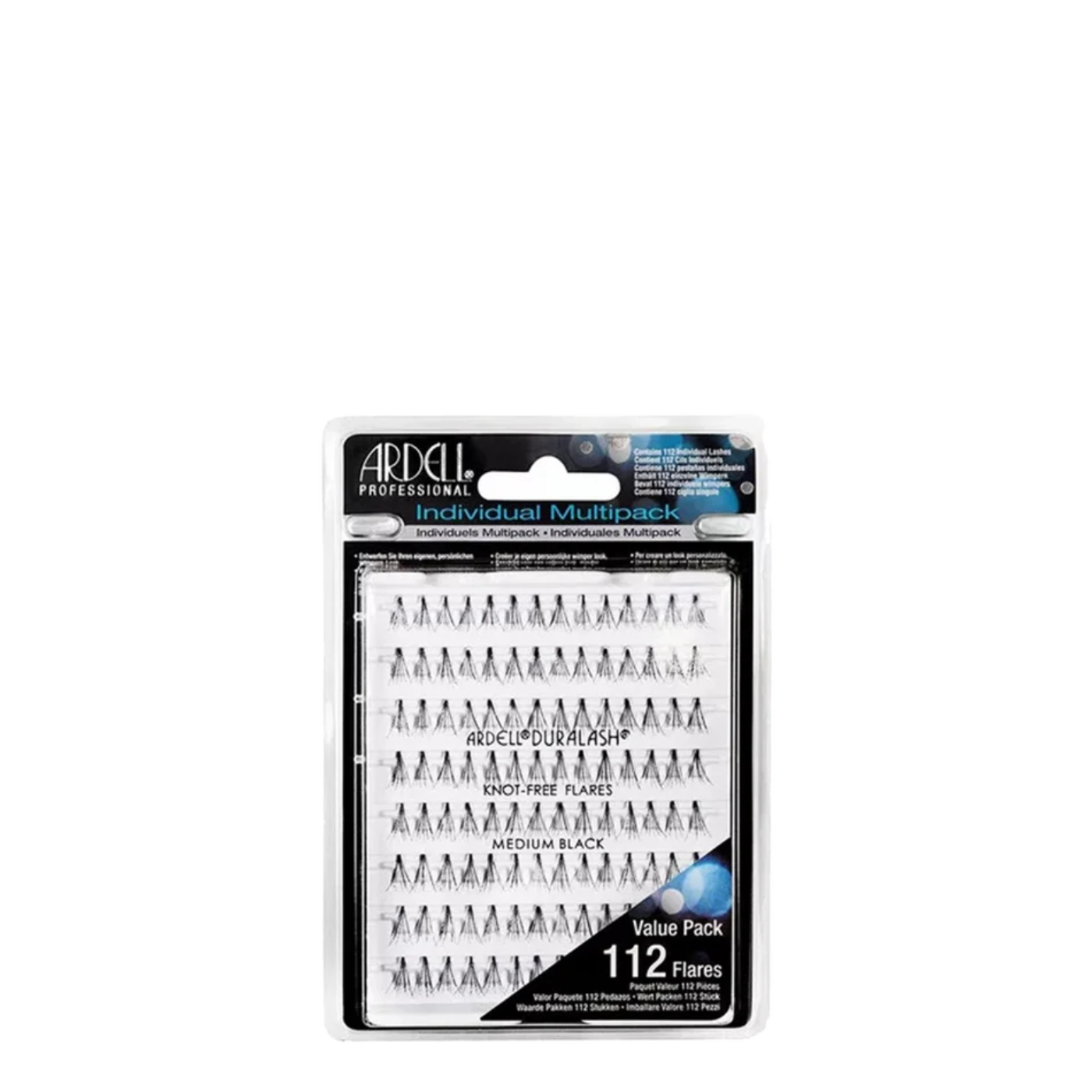 Multipack De Pestañas Individuales Medium Black