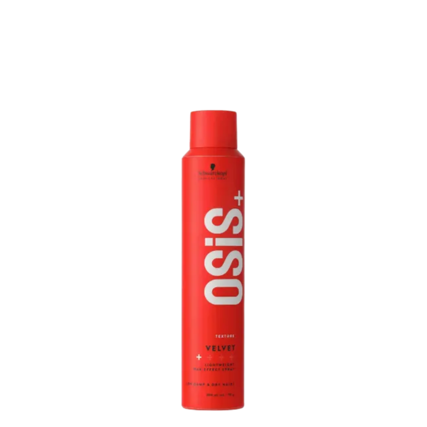 Spray Schwarzkopf Osis+ Velvet de 200ml para peinar, con efecto terciopelo en la melena, en un envase con pulverizador.