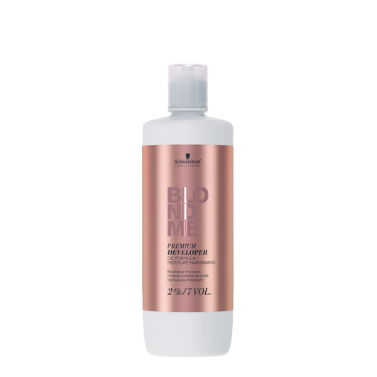 Loción activadora suave Schwarzkopf Professional BLONDME Premium Developer 7 Vol 2.2% botella 1000ml