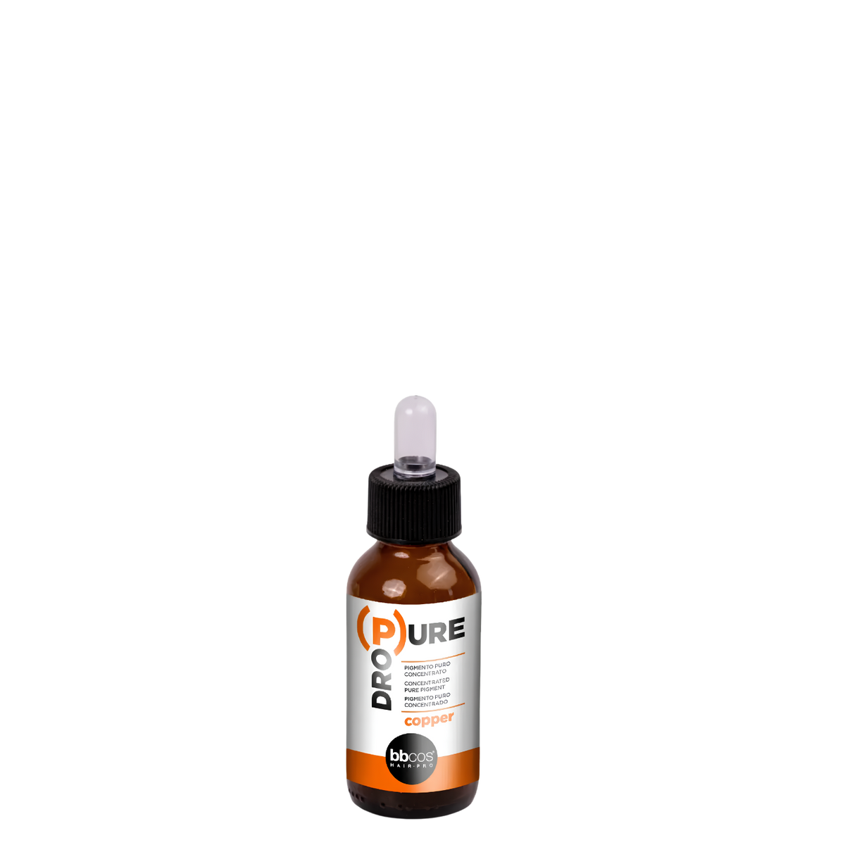Pigmento puro concentrado gota a gota BBCOS Dropure Copper Cobre 50ml