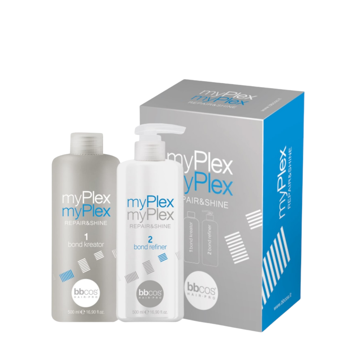 Kit myPlex Repair & Shine Bbcos 500ml