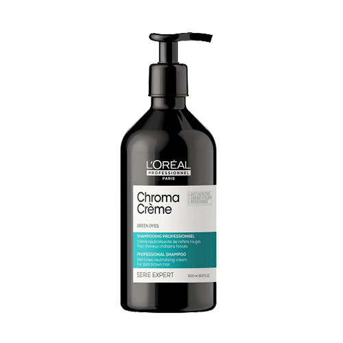 Shampoo Chroma Creme Green Dyes Loreal 500 Ml