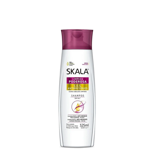 Shampoo Antiresiduos Sem Sal Skala 325ml