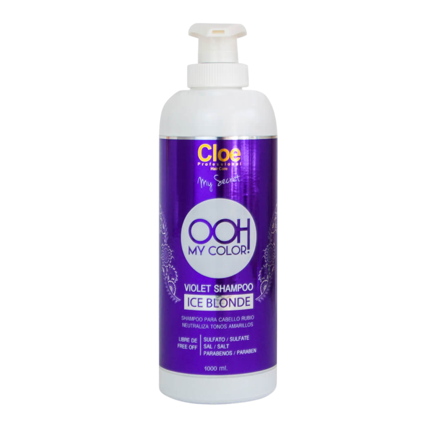 Shampoo Ohh My Color Violet Cloe - Ice Blonde 1000 ml