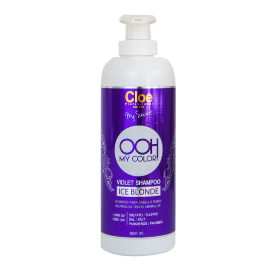 Shampoo Ohh My Color Violet Cloe - Ice Blonde 1000 ml