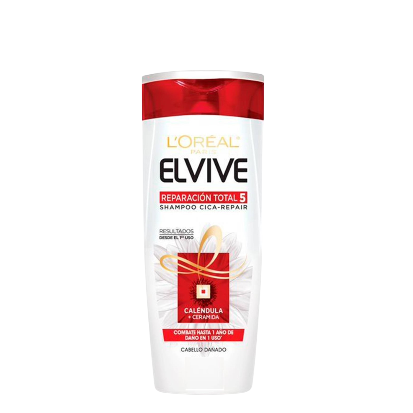 Shampoo Total 5 Reparación Cabello Dañado 370 ml Elvive