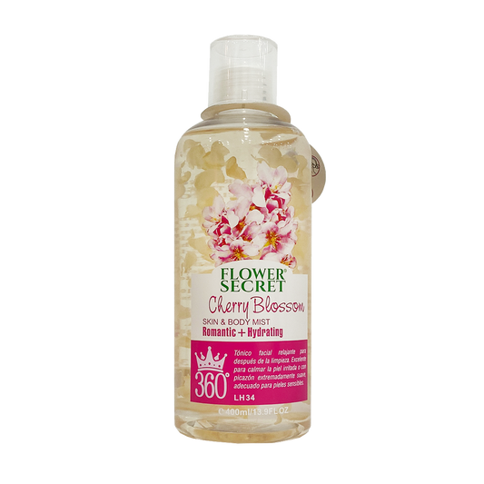 Tónico Facial Skin & Body Mist Cherry Blossom Floer Secret 400ml