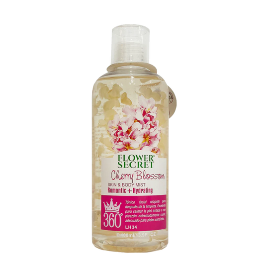 Tónico Facial Skin & Body Mist Cherry Blossom Floer Secret 400ml