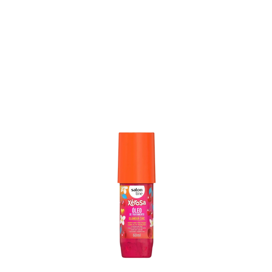 Aceite capilar Salon Line Xerosa Tratamiento Glamour Chic 60ml con textura sedosa para cabello brillante y suave