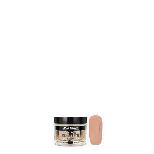Polvo Acrílico Cover Golden de Mia Secret 118gr