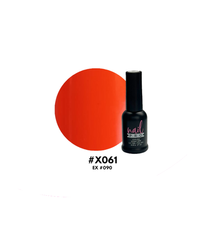 Esmalte Nail Pro X001-X083 en frasco con esmalte de color vibrante y brillo para uñas, marca Nail Pro