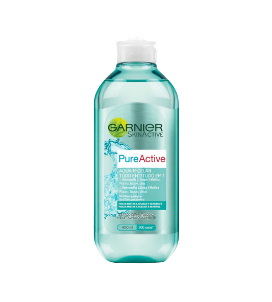 AGUA MICELAR PURE ACTIVE 400ML