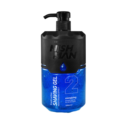 Gel Para Afeitado N°2 Energizing 1000ml Nishman