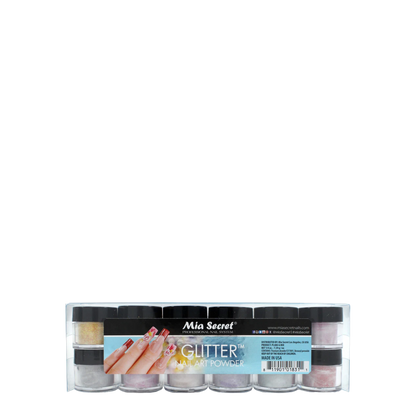 Kit Nail Art Glitter Powder Mia Secret