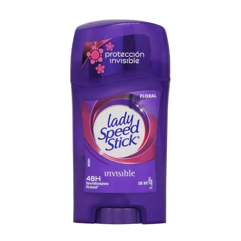 Desodorante Barra Lady Speed Stick Invisible Floral 45 g