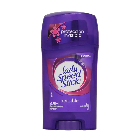 Desodorante Barra Lady Speed Stick Invisible Floral 45 g