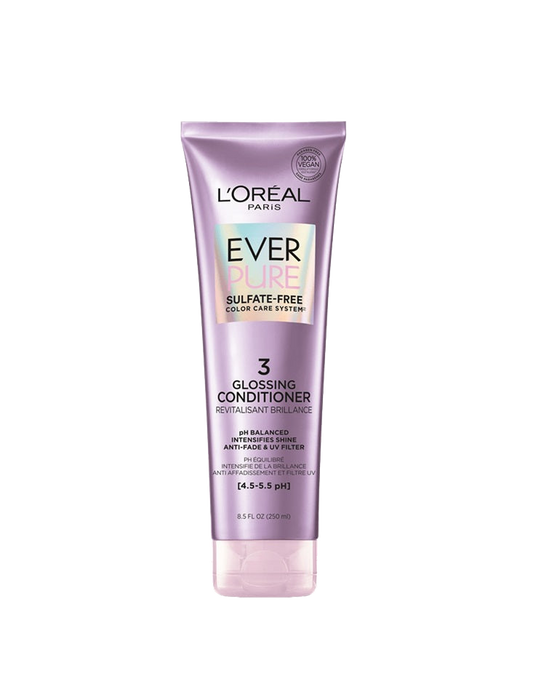 Acondicionador Ever Pure Glossing Paso 3 Loreal 250 Ml